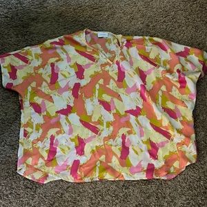 Adrienne size small poncho top size small